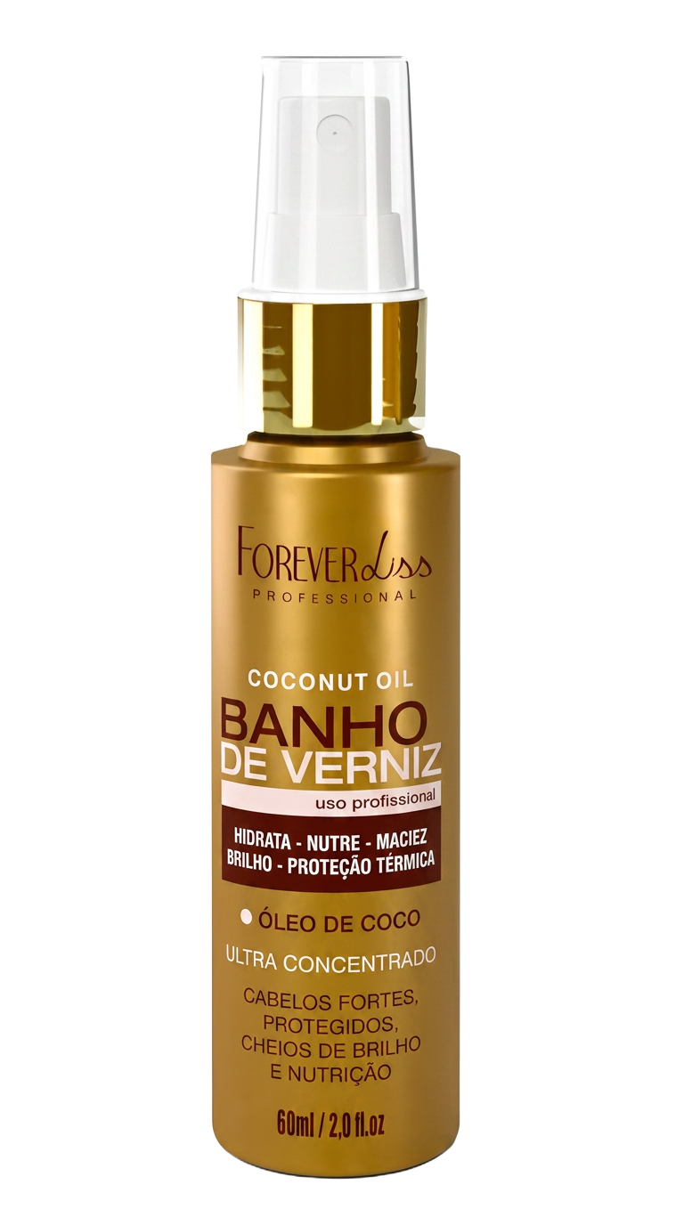 Óleo de Coco Banho de Verniz 60ml - Forever Liss